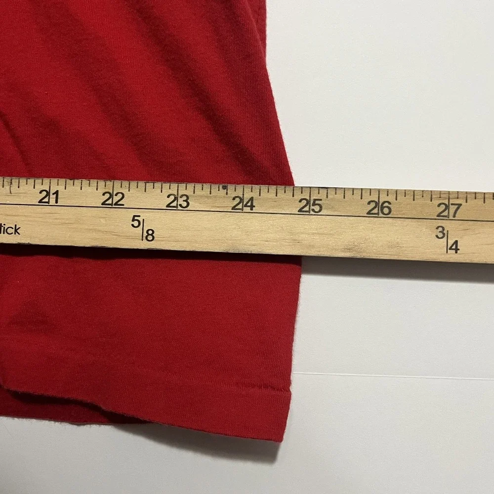 Polo Ralph Lauren Men's Size XL Short Sleeve T-ShirtSolid Red Cotton